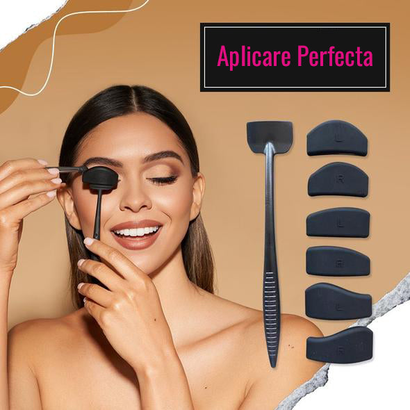 Aplicator Fard Pleoape Glam Up 6 in 1