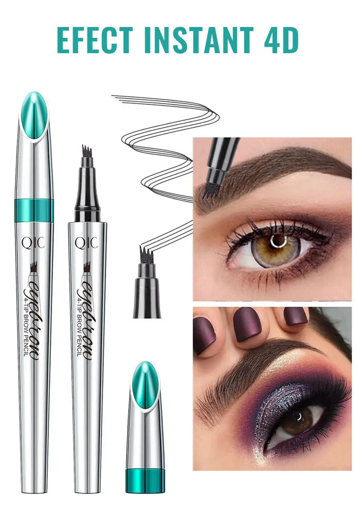Creion Sprancene cu efect de Microblading 4D QIC