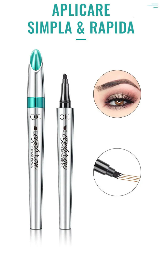 Creion Sprancene cu efect de Microblading 4D QIC
