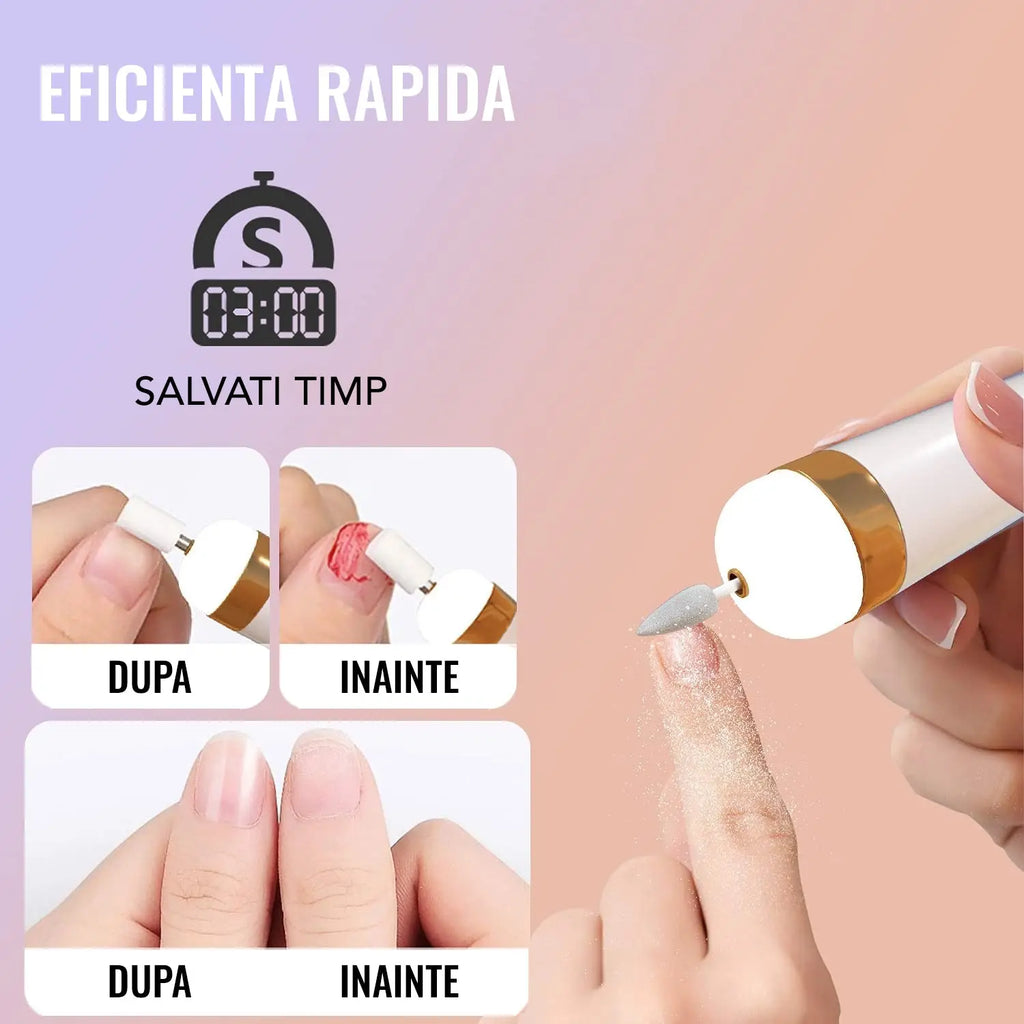 Freza Electrica pentru Manichiura & Pedichiura Verse Bien Nail PRO 5 in 1