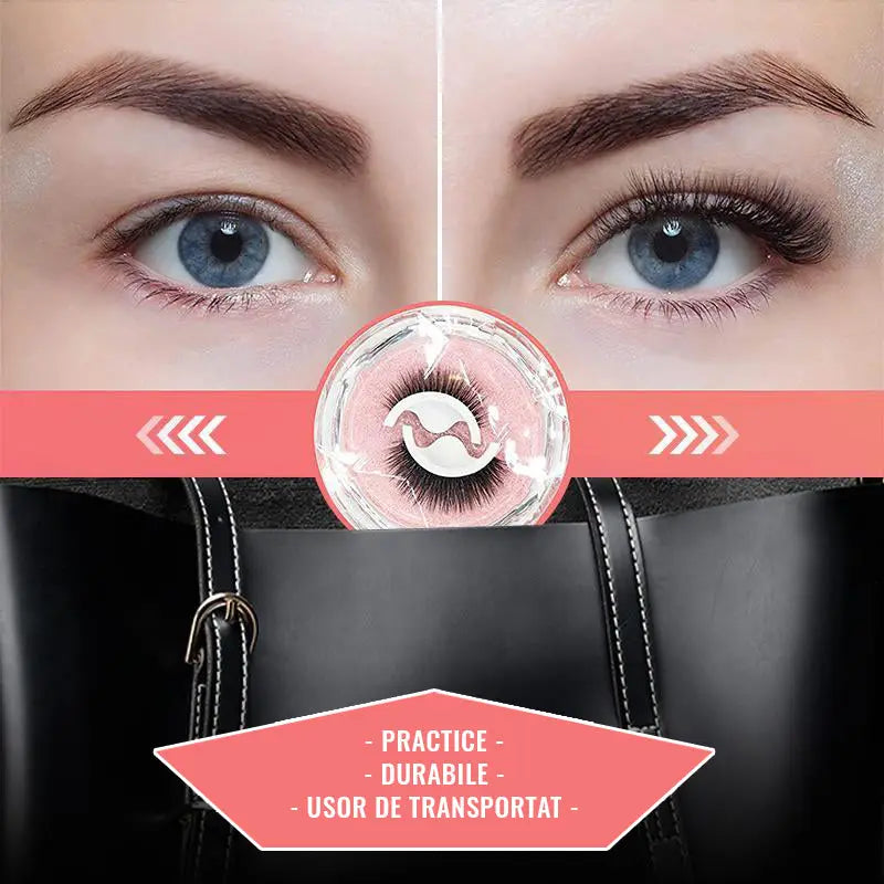 Gene 5D Reutilizabile & Adezive Star Lash ™
