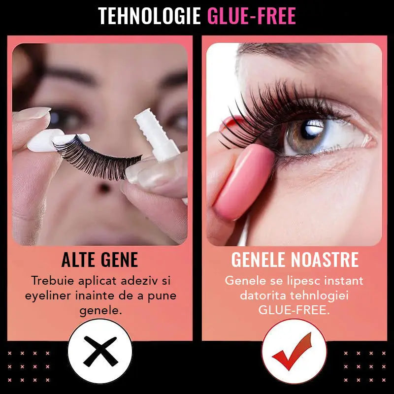 Gene 5D Reutilizabile & Adezive Star Lash ™