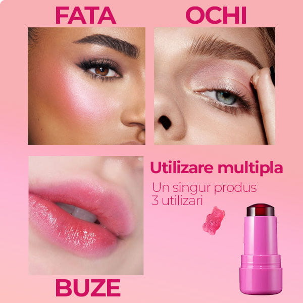 Stick Blush pentru Buze si Obraji HIT JELLY