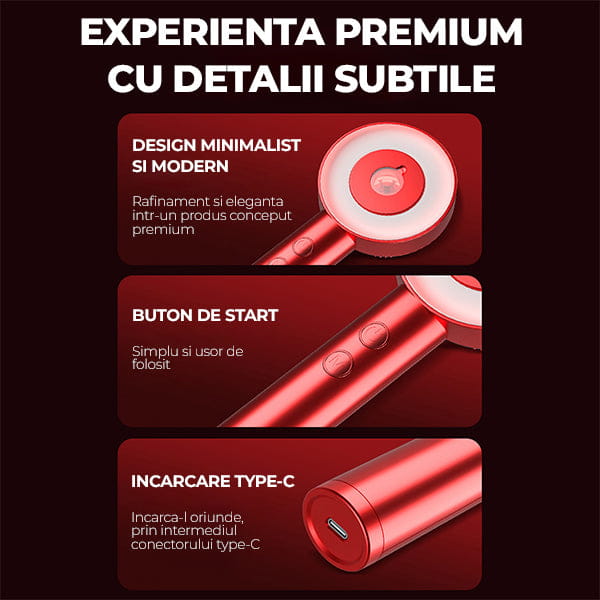 Perie Electrica cu Aplicator Ulei pentru Regenerarea Parului SCALP™