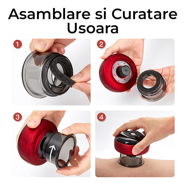 Dispozitiv Tonifiant pentru Celulita BODYFIT 3 IN 1