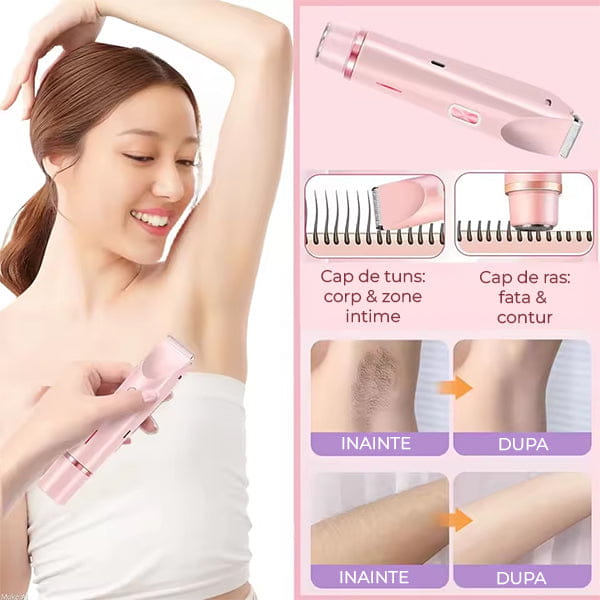 Epilator 2 in 1 pentru Corp si Intima LUXSHAVE™