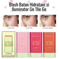 Blush Baton Hidratant si Iluminator On The Go