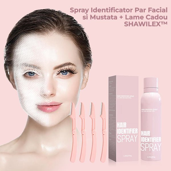 Spray Identificator Par Facial si Mustata + Lame Cadou SHAWILEX™ - Pandera