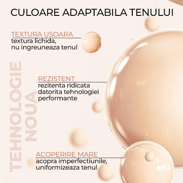 Fond de Ten Corector & Iluminator cu Adaptare Nuanta Bionic 4 in 1