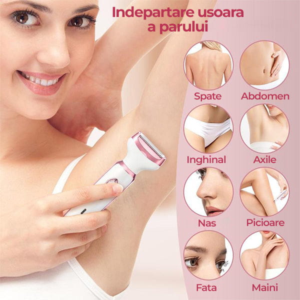 Epilator Electric Portabil Fata & Corp SHAVON PRO 4 in 1™