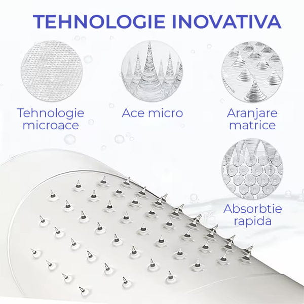 Plasturi pentru Riduri si Cearcane cu Acid Hialuronic MicroAce™