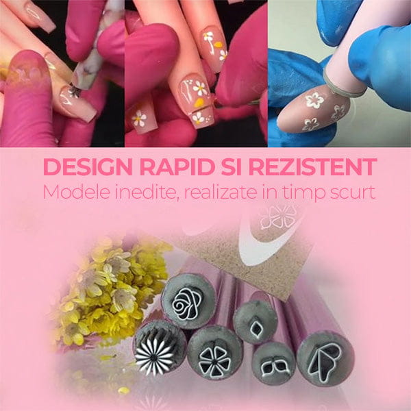 Set 6 Stilouri Stampila pentru Unghii ART on Nail™