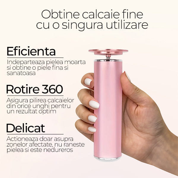 Dispozitiv Electric pentru Calcaie cu 60 Discuri PediLon™