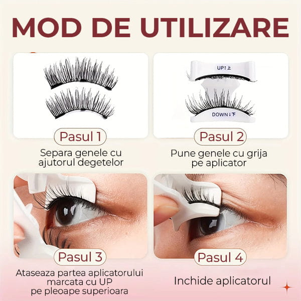 Gene Magnetice Reutilizabile Ultra Confort MAGNOLASH V2™