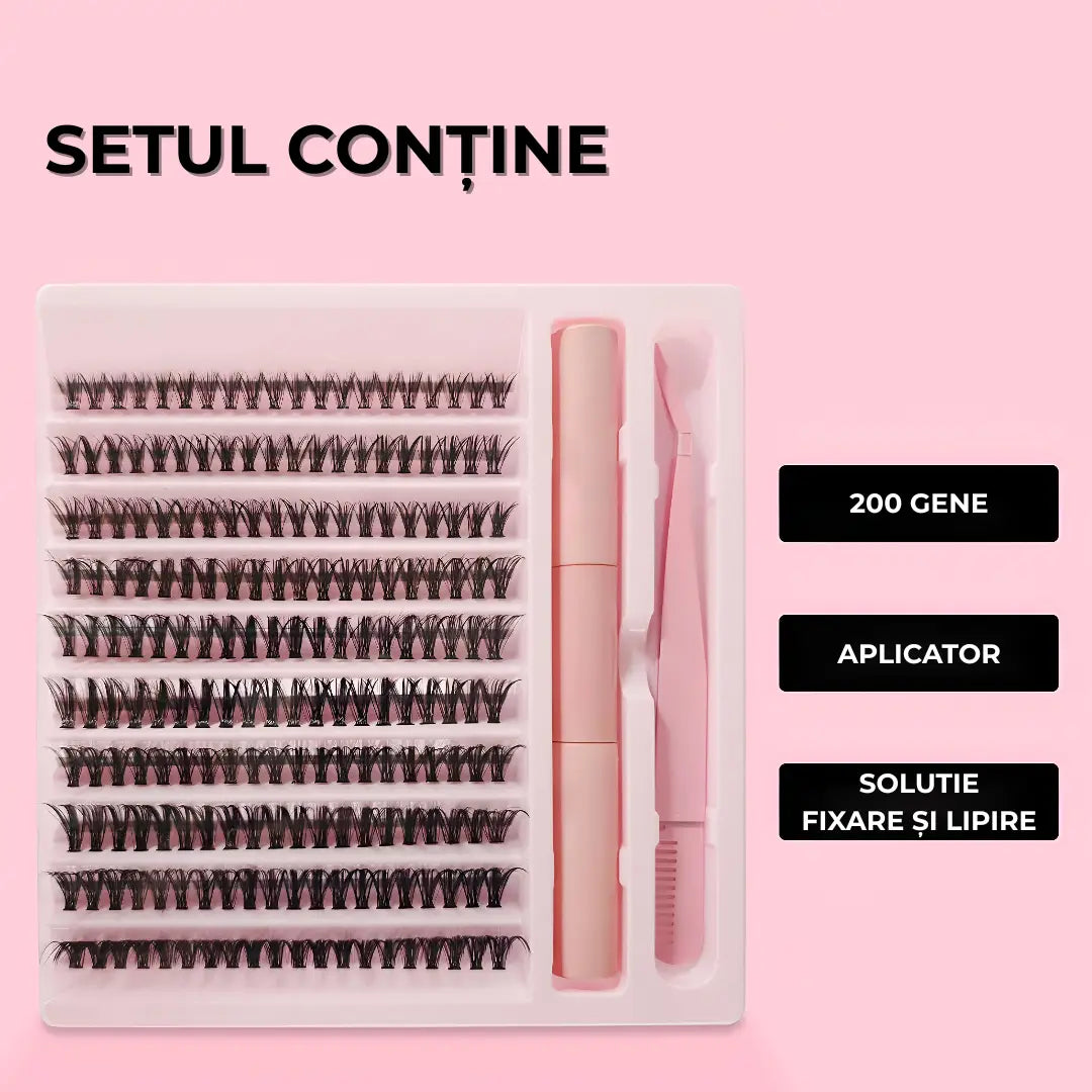 KIT Extensii Gene False BOND & SEAL SUPERLASH™