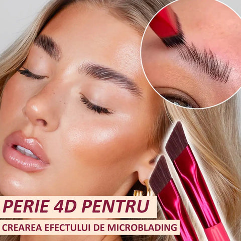 Set 2 Perii si Gel Microblading Sprancene BROW NOW