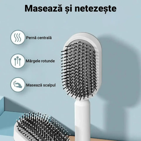 Perie pentru Par cu AutoCuratare MYHAIR™