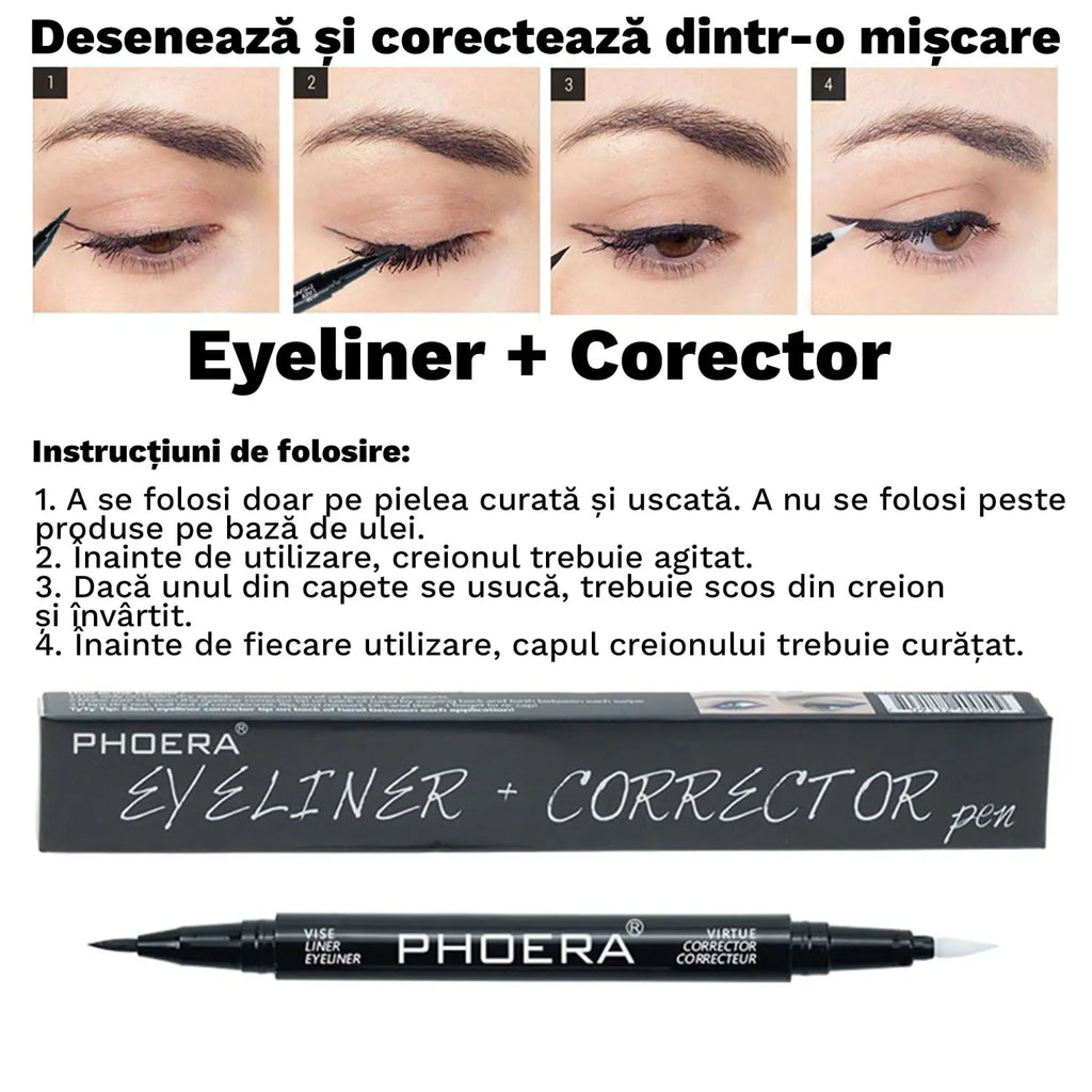Eyeliner & Corector Duo Line PRO 2 in 1