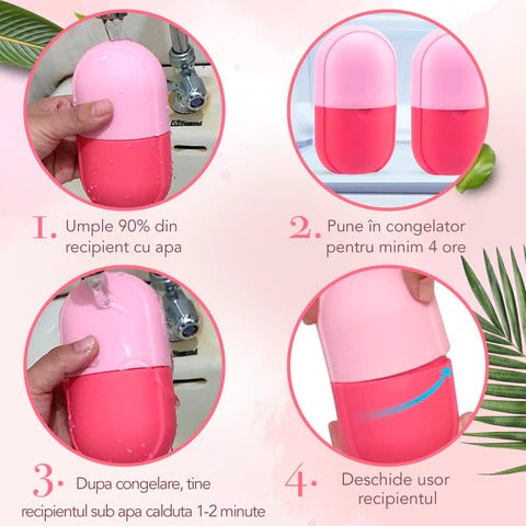Cub de Gheata pentru Intinerirea Tenului Roller ICE ™