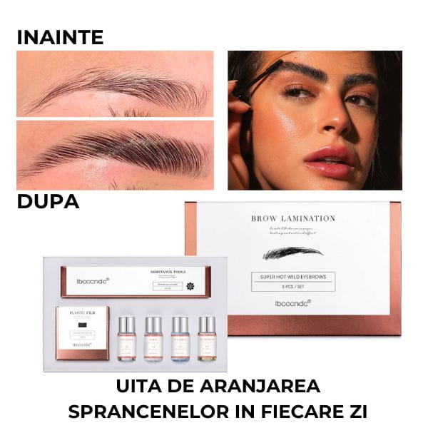 KIT Complet Laminare Sprancene BROWLIFT