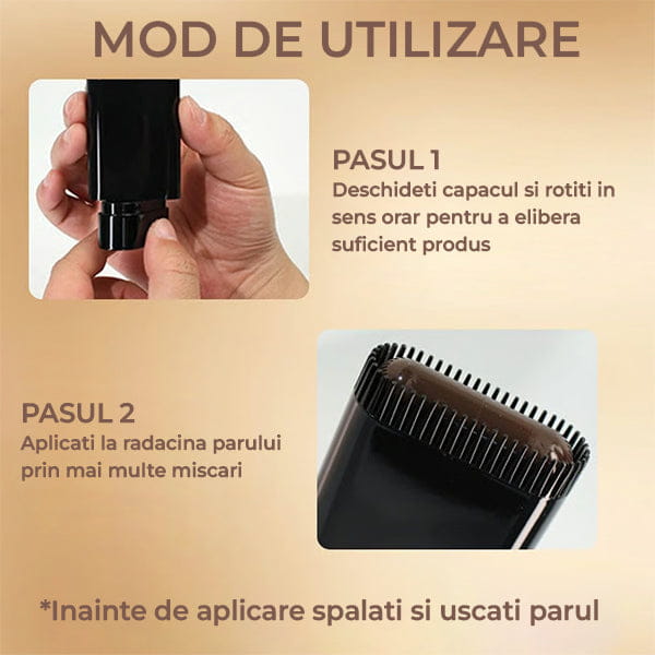 Stick Colorant Instant pentru Par Natural WANDY™