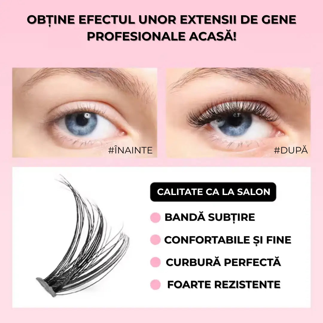 KIT Extensii Gene False BOND & SEAL SUPERLASH™