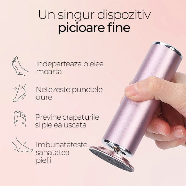 Dispozitiv Electric pentru Calcaie cu 60 Discuri PediLon™