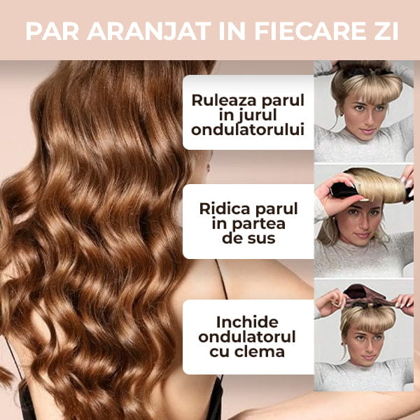 Set 3 Ondulatoare pentru Par Super CURLY Boost™