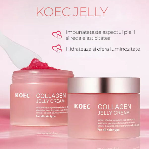 Crema de Fata Anti-Riduri cu Colagen KOEC JELLY™
