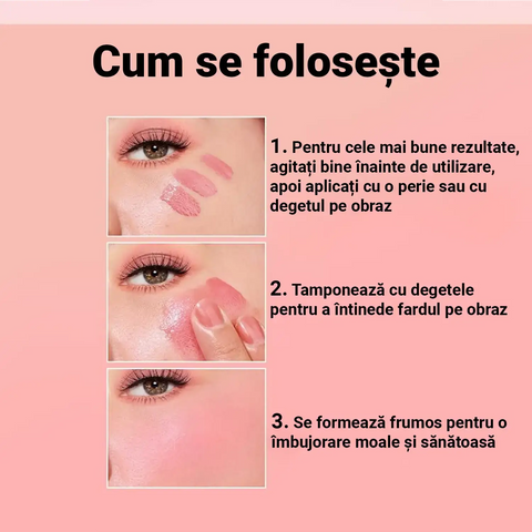 Set 6 Blush-uri Lichide Waterproof MULTIMAKEUP™