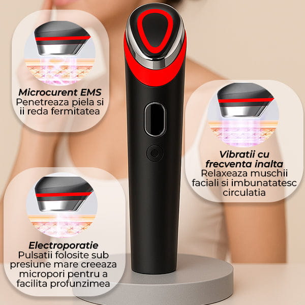 Dispozitiv Rejuvenare Faciala SKINBOOST 7 in 1 PRO™