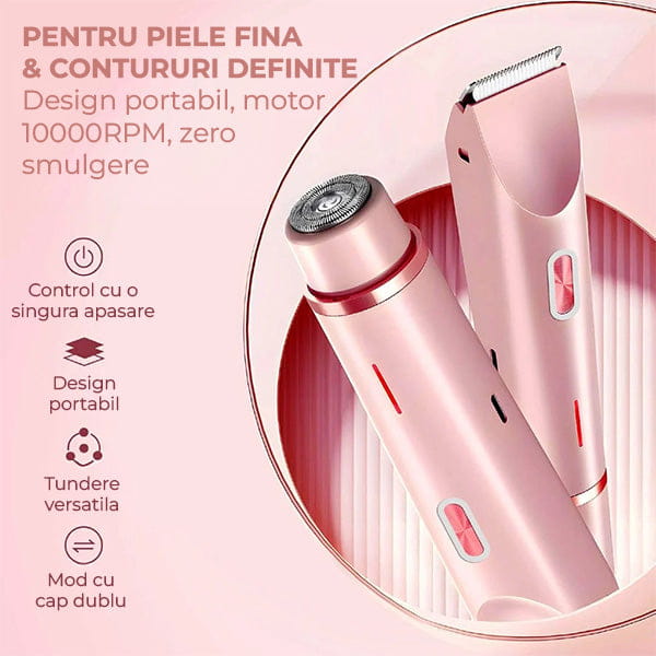 Epilator 2 in 1 pentru Corp si Intima LUXSHAVE™