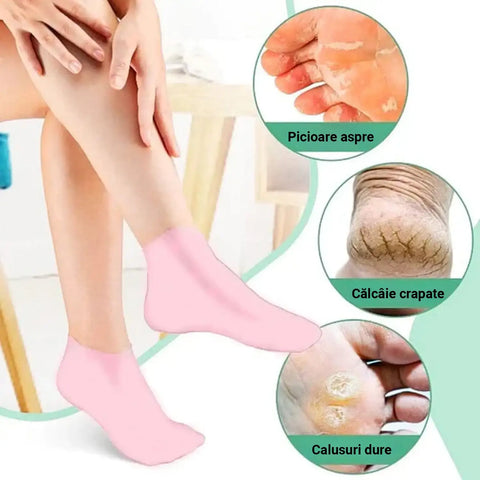 Pereche Sosete Exfoliante PEDI SPA™
