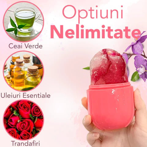 Cub de Gheata pentru Intinerirea Tenului Roller ICE ™