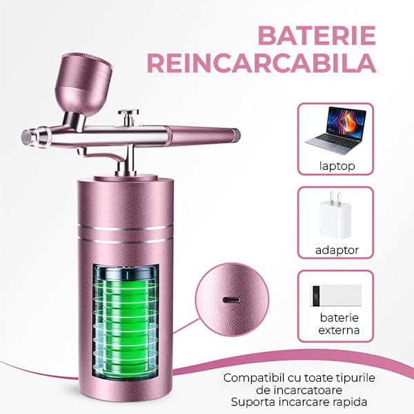 KIT Aerograf pentru Unghii & Altele AIRBRUSH STAR™