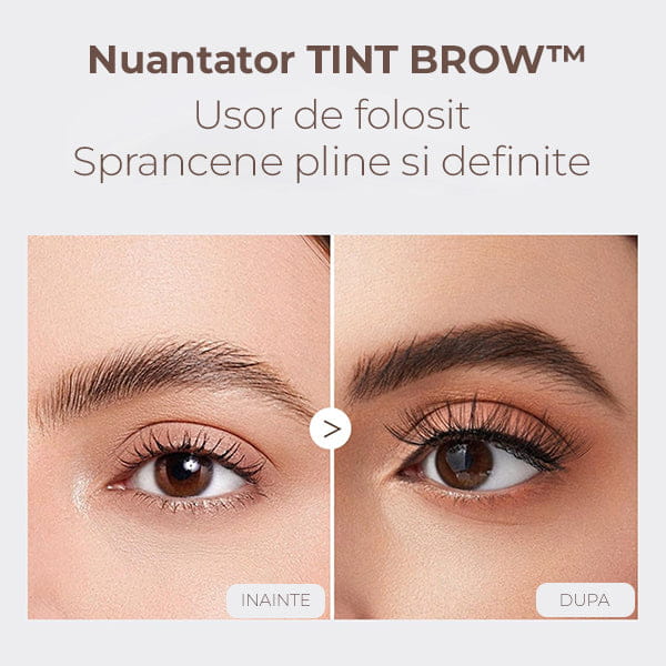 Nuantator cu Perie si Gel pentru Sprancene TINT BROW™
