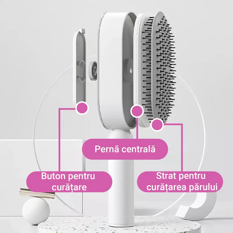 Perie pentru Par cu AutoCuratare MYHAIR™