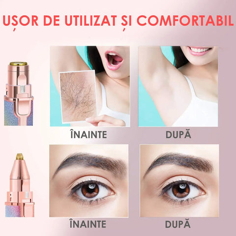 Epilator Facial Reincarcabil Galaxy Trim 2 in 1