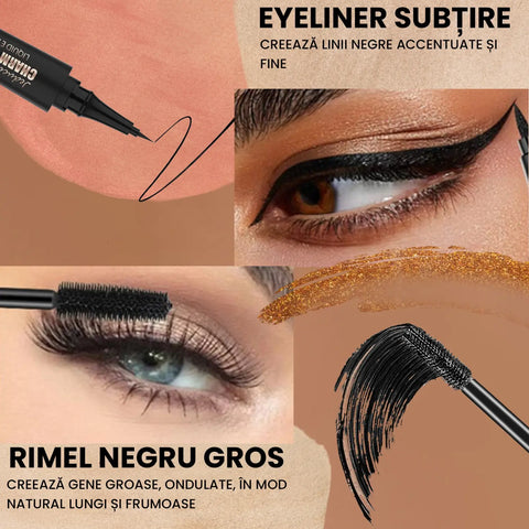 Set Eyeliner si Rimel Mascara LINE 4D