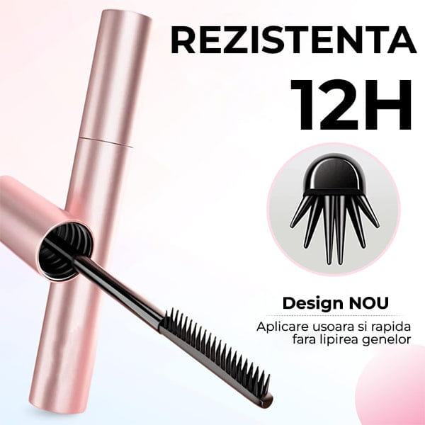Rimel 2 in 1 pentru Volum & Alungire New Formula 5D LASHMAX™