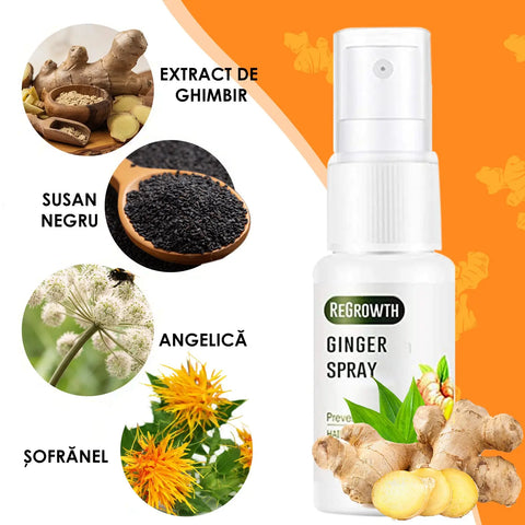 Spray Regenerator Par cu Extract de Ghimbir Voluxe™