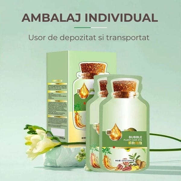 Pachet 10 Sampoane Colorante cu Extract Plante Naturliss™