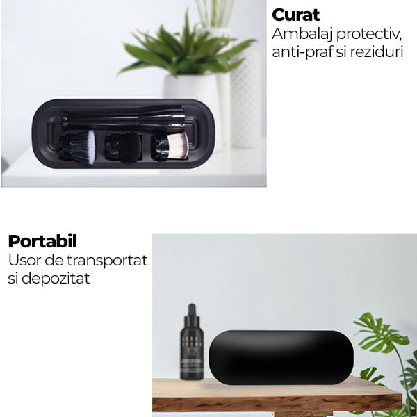 Pensula Electrica AutoRotativa pentru Makeup LUXE Blend 3 in 1™
