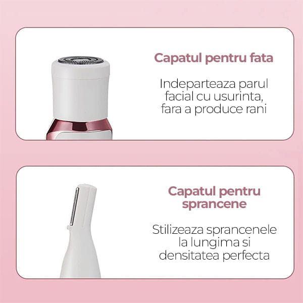 Epilator Electric Portabil Fata & Corp SHAVON PRO 4 in 1™