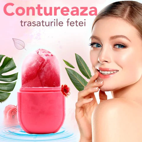 Cub de Gheata pentru Intinerirea Tenului Roller ICE ™