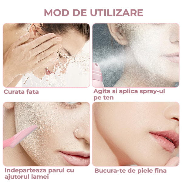 Spray Identificator Par Facial si Mustata + Lame Cadou SHAWILEX™