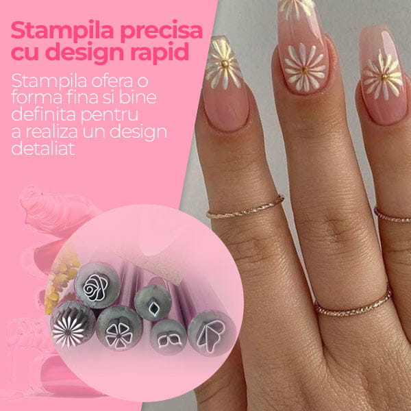 Set 6 Stilouri Stampila pentru Unghii ART on Nail™