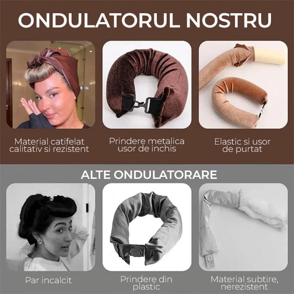 Set 3 Ondulatoare pentru Par Super CURLY Boost™
