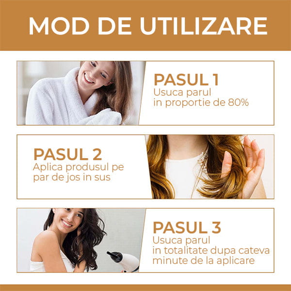 Balsam de Incretire si de Volum Par Moroccan CURLY Boost™