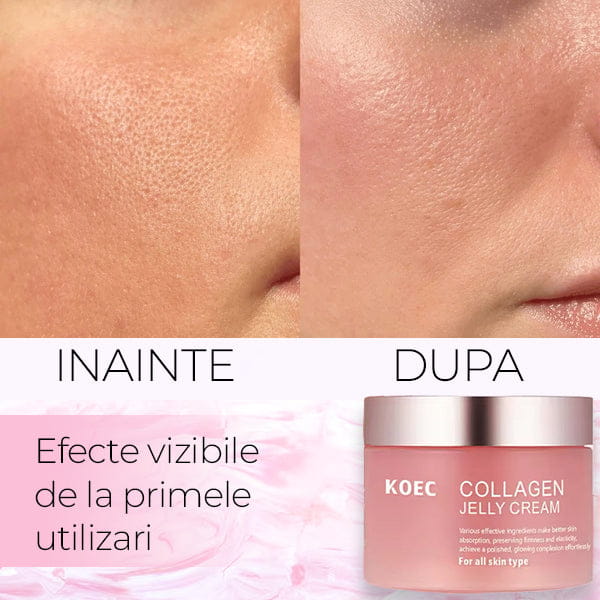 Crema de Fata Anti-Riduri cu Colagen KOEC JELLY™